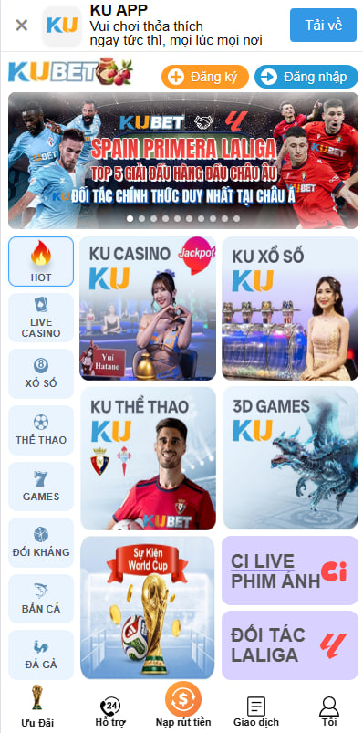 kubet link trang chủ mới nhất 2026